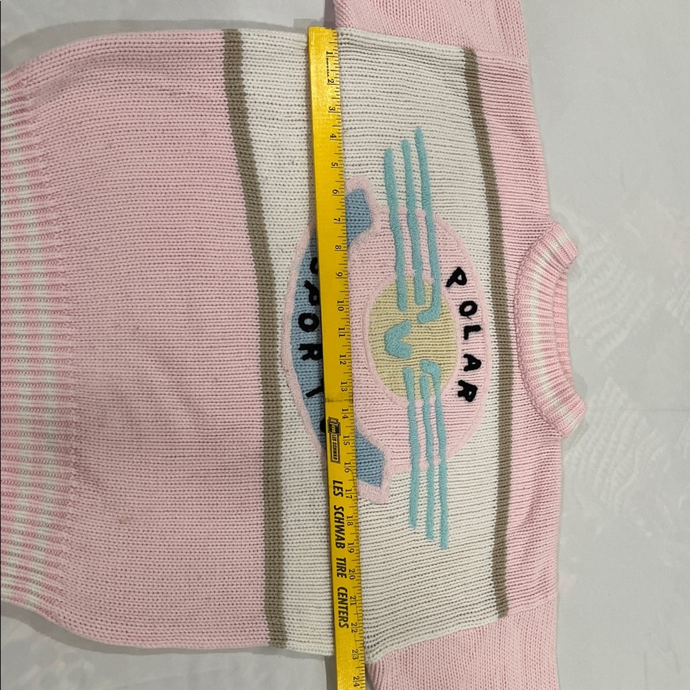 Pink Crew Neck Sweater - Picture 5 of 10